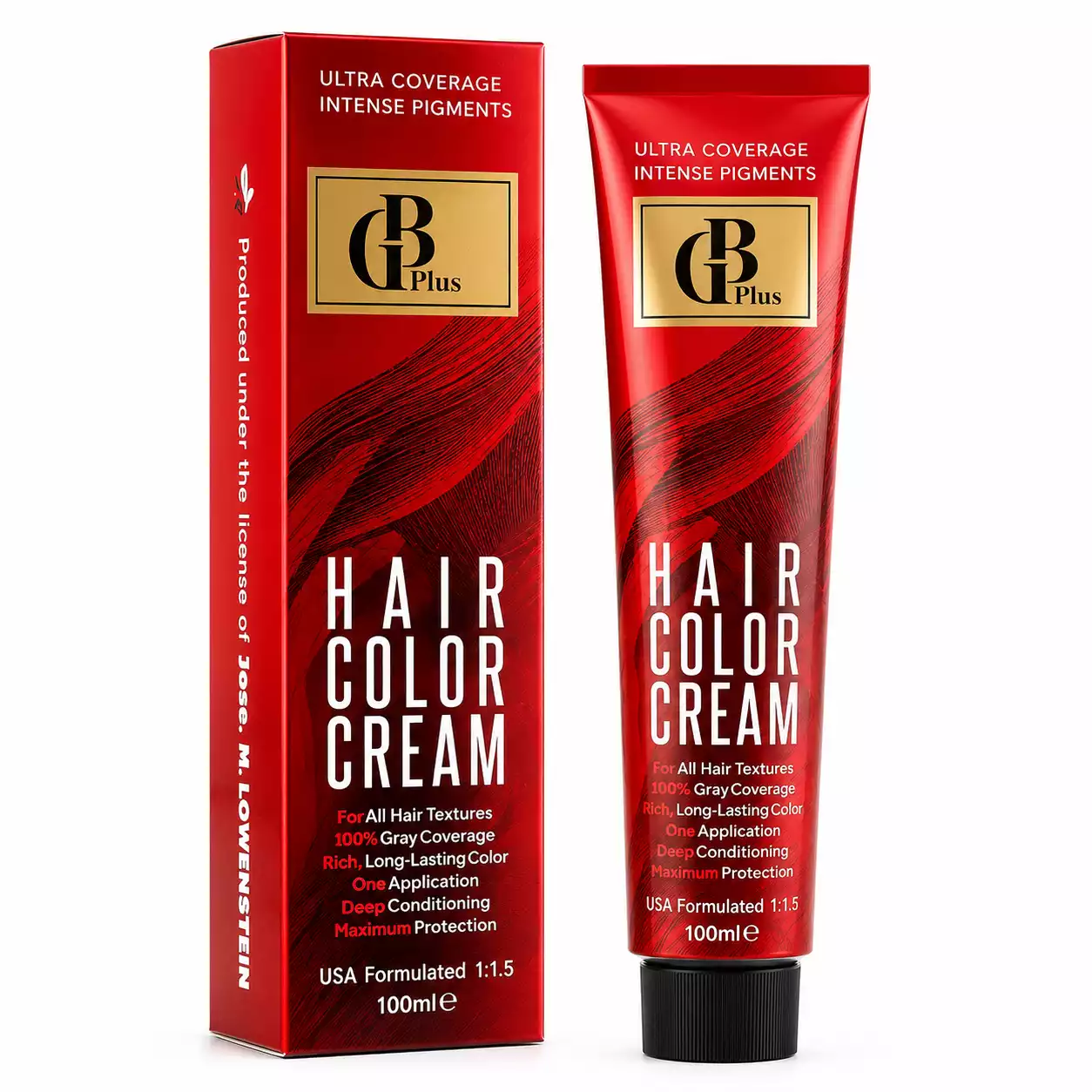 رنگ مو جی بی پلاس GB Plus Hair Color  